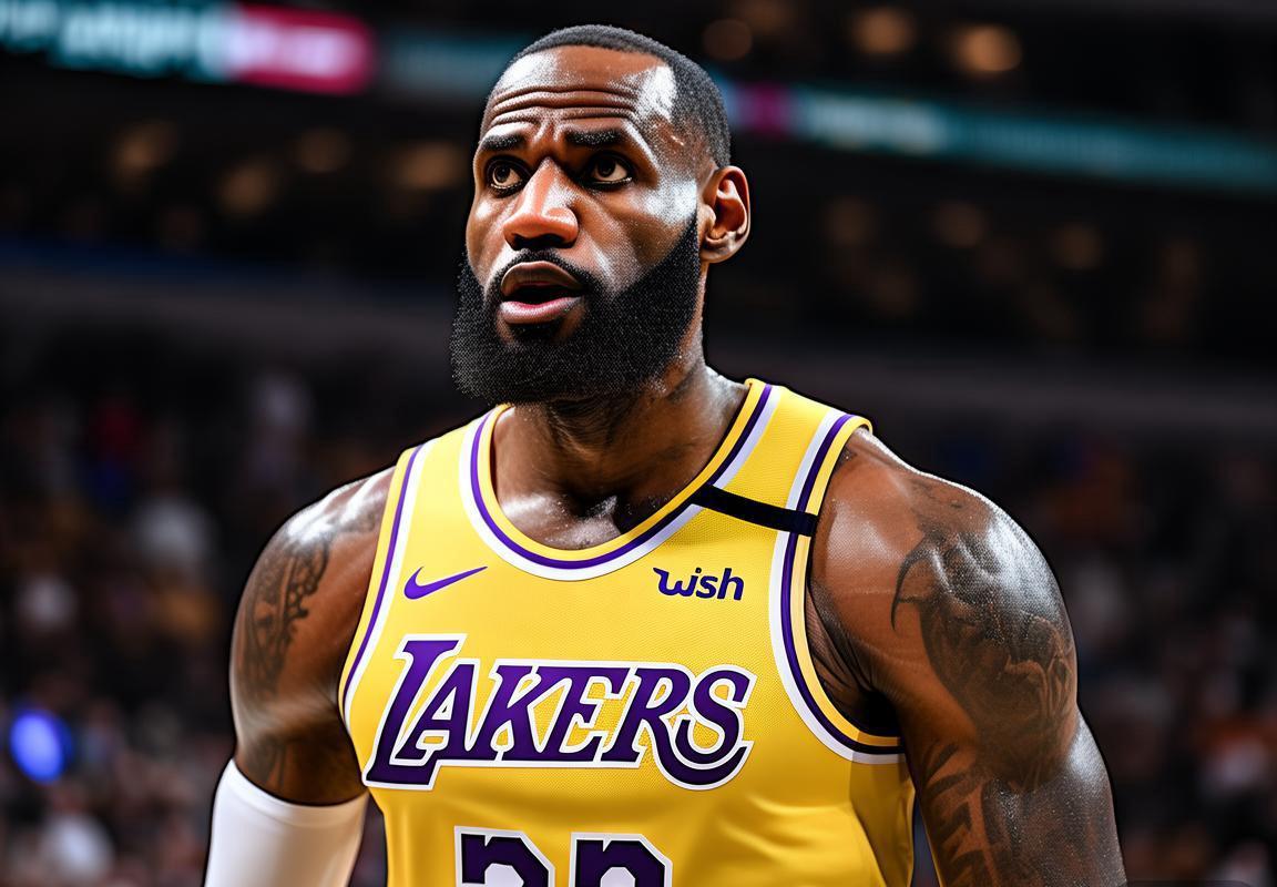 湖人队西部前四告急！勒布朗·詹姆斯状态起伏影响季后赛前景